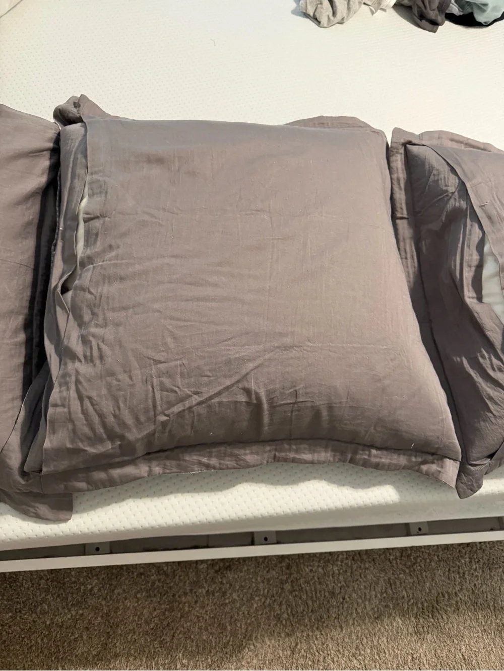 Pottery Barn Honeycomb Quilted Sham Set of 3